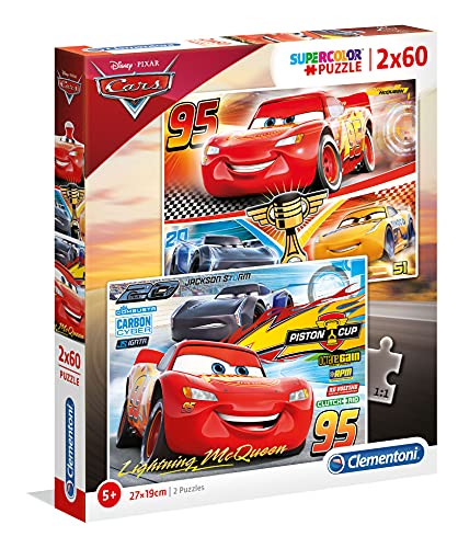 Clementoni CARS 3 PUZZEL 2X60 - VERSCHIEDENE