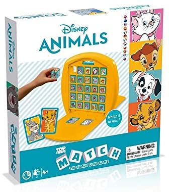 Top Trumps Disney Animals Match Jeu de société