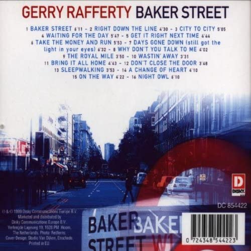 Gerry Rafferty - Baker Street [Audio CD]