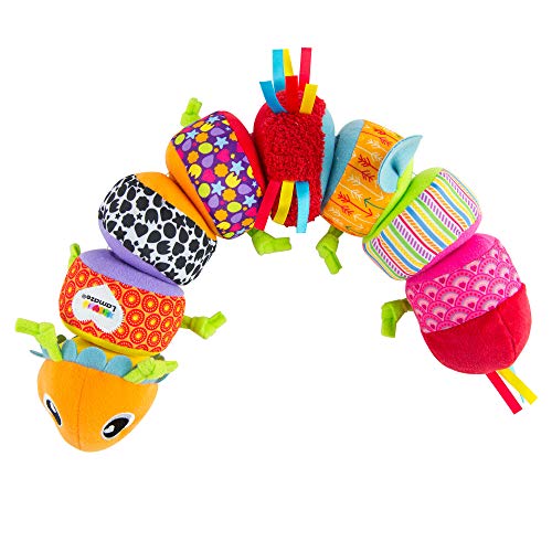 Lamaze Mix &amp; Match Caterpillar Weiches Kuscheltier für Babys, Babys Aktivität Sortieren