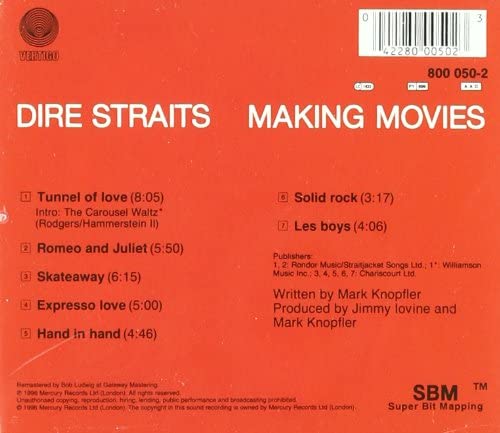 Dire Straits – Making Movies [Audio-CD]