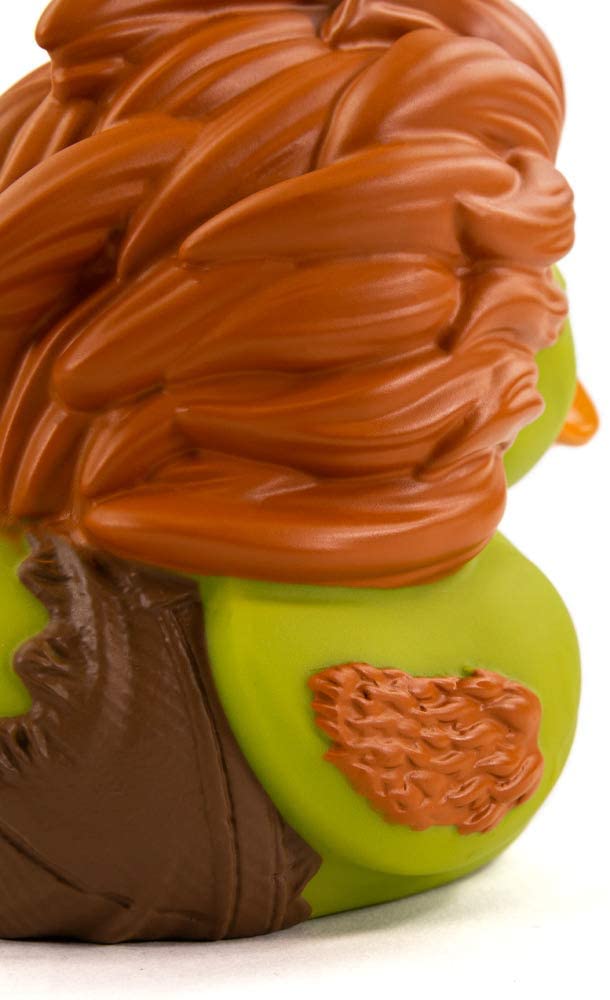 TUBBZ Street Fighter Blanka Collectible Rubber Duck Figurine – Official Street Fighter Merchandise – Unique Limited Edition Collectors Vinyl Gift