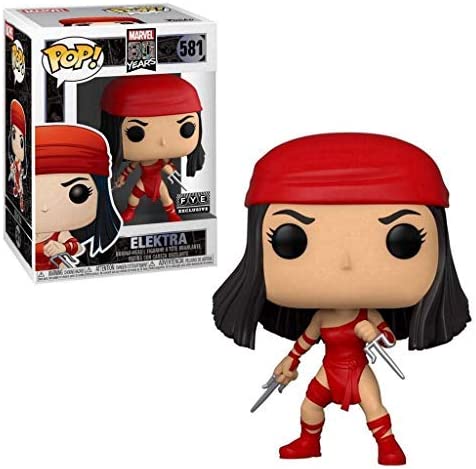 Marvel 80 Years Elektra Exclu Funko 44812 Pop! Vinyl Nr. 581