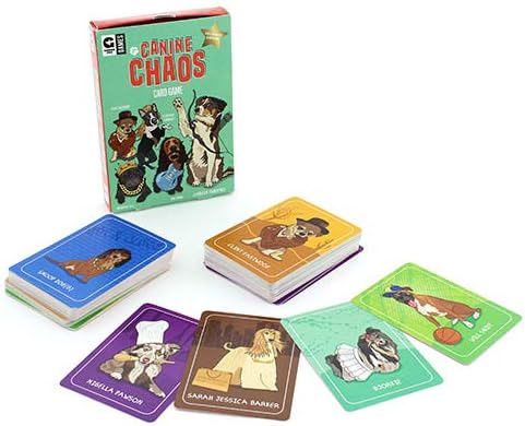 Ginger Fox Canine Chaos Card Swapping Game - Claim Your Way To Victory Collecting Crazy Canine Celebrity Characters