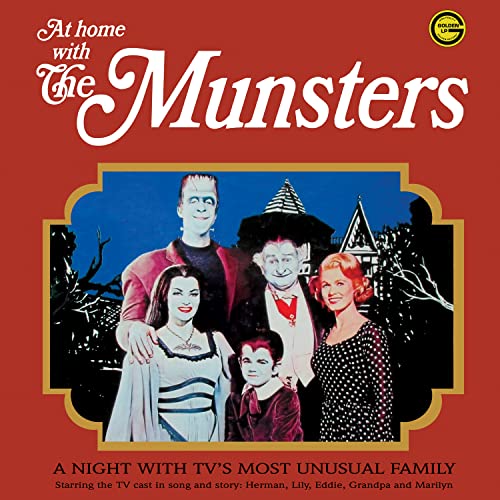 The Munsters - At Home With The Munsters (Limited Blue Colour Vinyl) [VINYL]