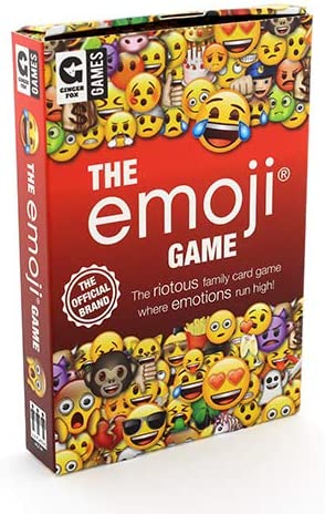 Ginger Fox Official Emoji Card Game For The Family - Collect All The Emoji Cards In This Hilarious Party Game