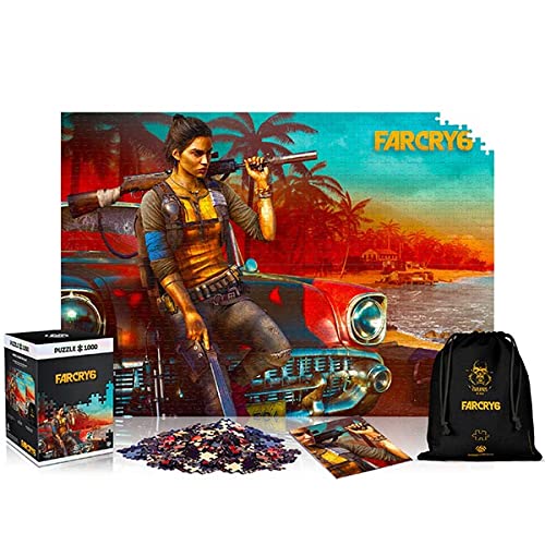 Far Cry 6: Dani | 1000-teiliges Puzzle | inklusive Poster und Tasche | 68 x 48 |