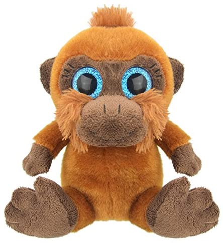 Wild Planet K8170 Orbys Orang-Utan Plüschtier, 18 cm, Mehrfarbig