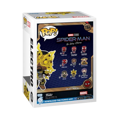 Marvel Studios Spider-Man No Way Home Electro Exclusive Funko 67659 Pop! Vinyl #1164