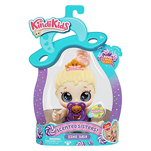 Kindi Kids Teenie Tiara Scented Kisses Little Sister Offizielle Babypuppe mit Big