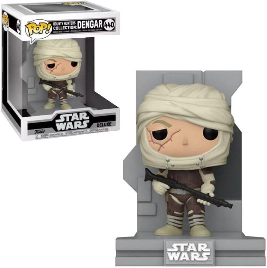 Funko Pop! Star Wars: Bounty Hunters Collection – Deluxe Dengar (Sonderedition).