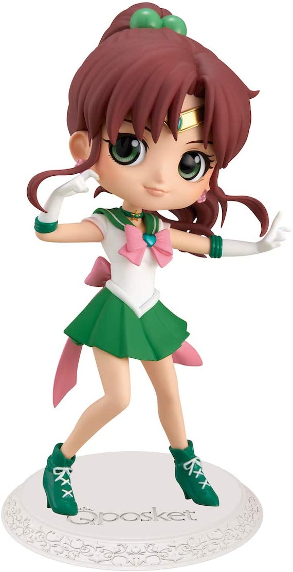 BanPresto - Film Sailor Moon Eternal Sailor Jupiter Q Posket Figur Version 1