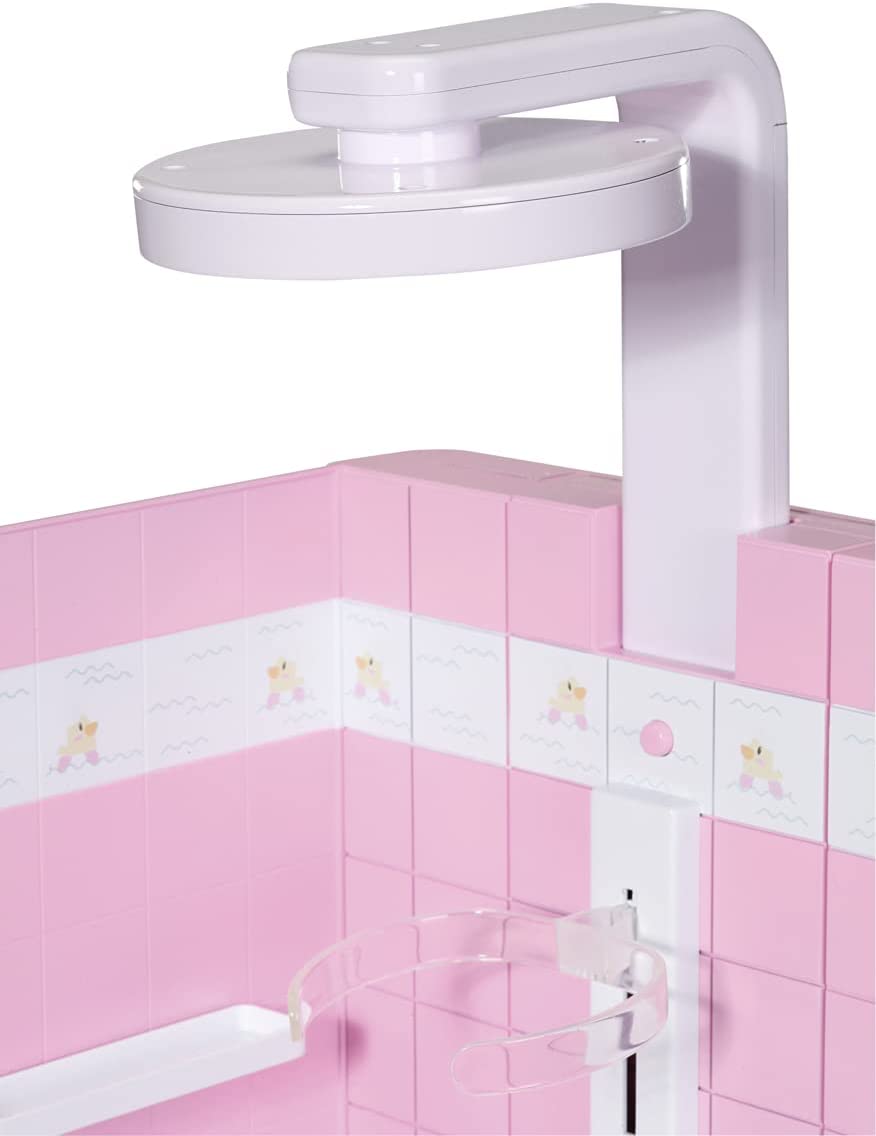 BABY born Bath Walk-In Shower for 43cm Dolls - Easy for Small Hands, Creative Pl