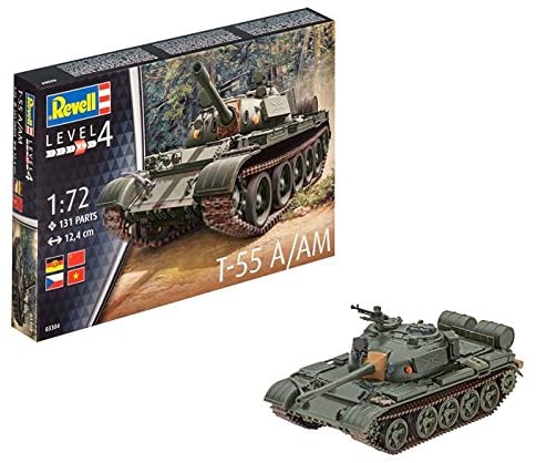 Revell 03304 Modellbausatz „T-55 A/AM“.