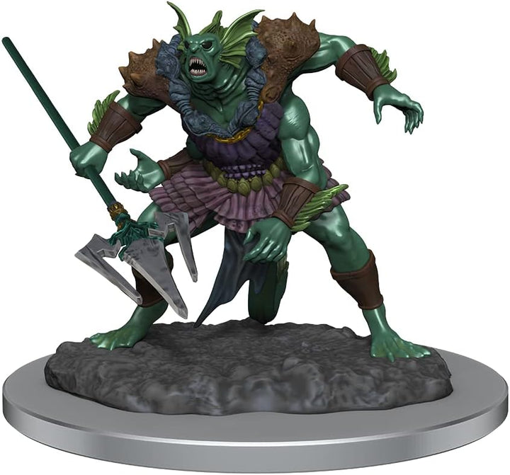 Wizkids D&amp;D Nolzurs Marvelous Sahuagin Baron unbemalte Miniaturen