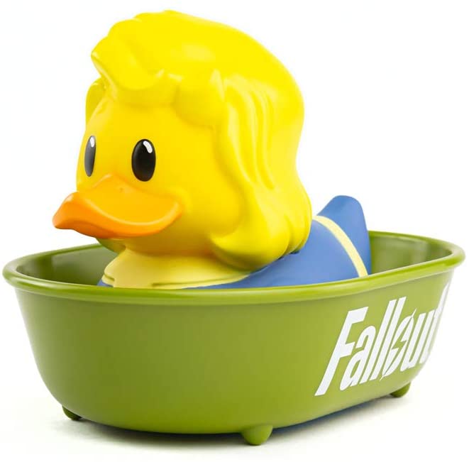 TUBBZ Fallout Vault Girl Collectible Rubber Duck Figurine – Official Fallout Merchandise – Unique Limited Edition Collectors Vinyl Gift