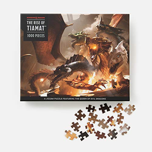 The Rise of Tiamat Dragon Puzzle: 1000-piece (Dungeons & Dragons): 1000-Piece Jigsaw Puzzle Featuring the Queen of Evil Dragons: Jigsaw Puzzles for Adults (Dungeons and Dragons)