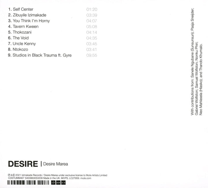 Desire Marea - Desire [Audio CD]