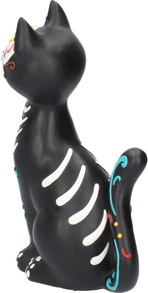 Nemesis Now Sugar Kitty Figur, 26 cm, Schwarz