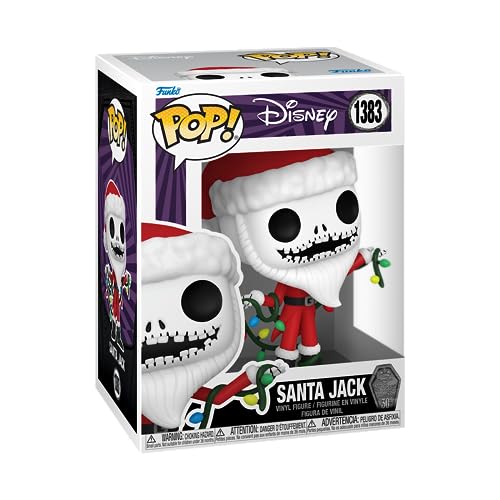 Funko POP! Disney: Die Nacht vor Weihnachten 30. – Santa Jack Skellington – Th