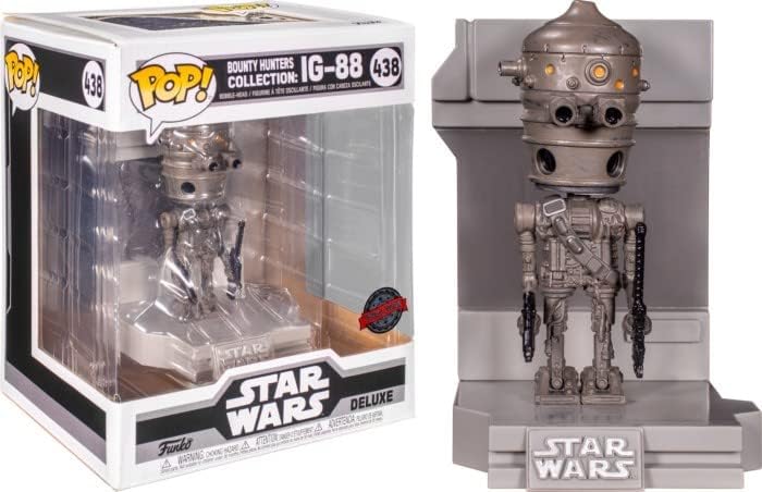 Funko Pop! Star Wars Deluxe: Bounty Hunters Collection – IG-88