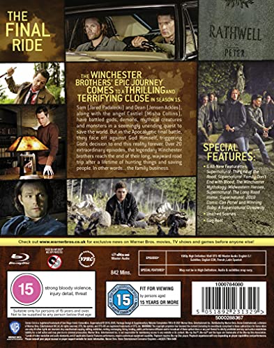 Supernatural: Staffel 15 [2019] [Region Free] – Mystery [Blu-ray]