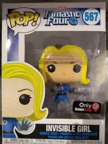 Marvel Fantastic Four Invisible Girl Exclu Funko 45005 Pop! Vinyle #567