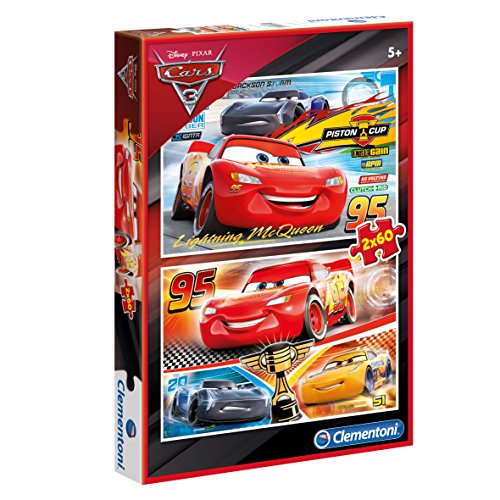 Clementoni CARS 3 PUZZEL 2X60 - VERSCHIEDENE