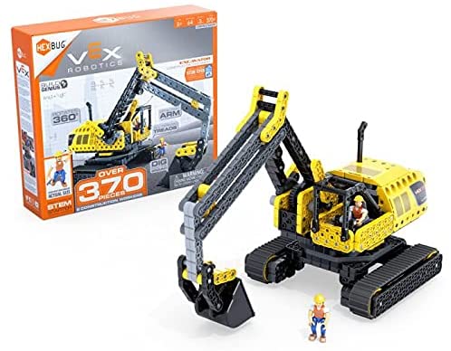 HEXBUG VEX Robotics Excavator, Buildable Construction Toy, Gift For Boys and Gir