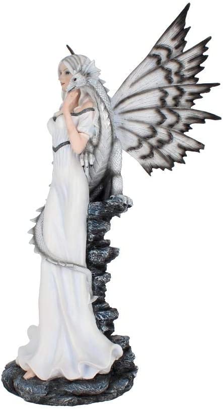 Nemesis Now Vanya Figurine 55cm White, Size 27cm