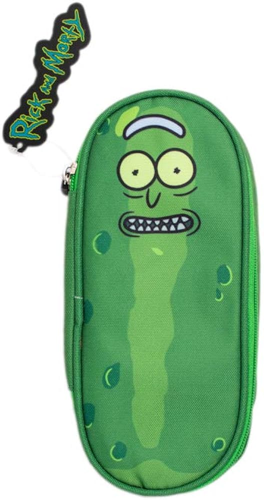 Official Rick And Morty Pencil Case - Pickle Rick - Rick And Morty Gifts - Cool Pencil Case