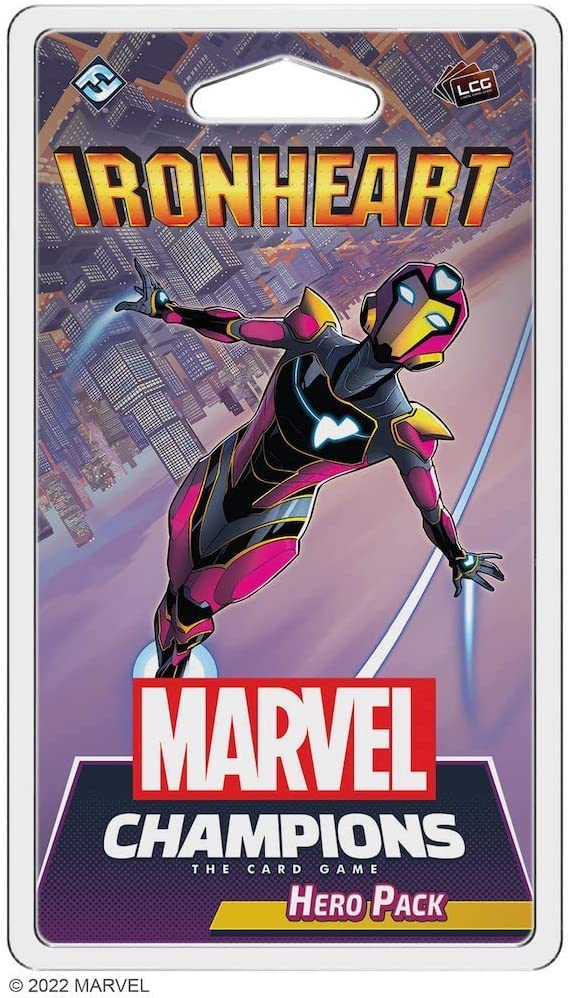 Fantasy-Flugspiele | Ironheart: Marvel Champions Heldenpaket | Kartenspiel |