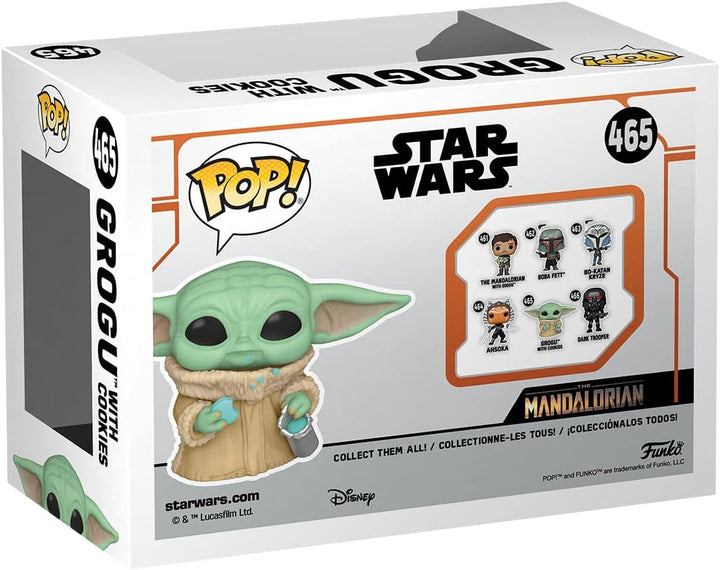 Funko Loungefly POP! &amp; Tee: Mando – Grogu (Das Kind/Baby Yoda) mit CookieWith