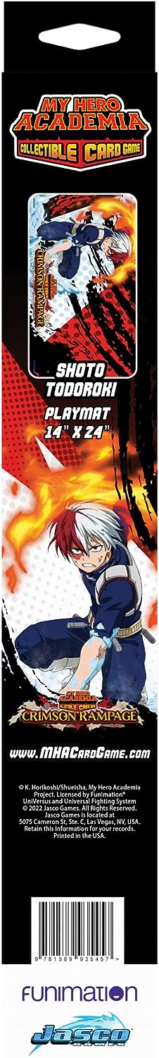 Asmodee Nordamerika My Hero Academia Sammlerstück Shoto Todoroki Spielmatte Wave 2