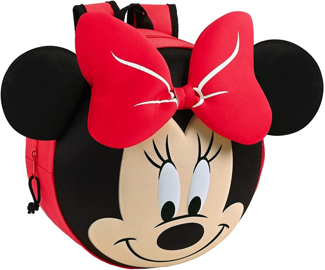 Safta – (642262358) Runder Rucksack, runder 3D-Minnie-Maus-Rucksack