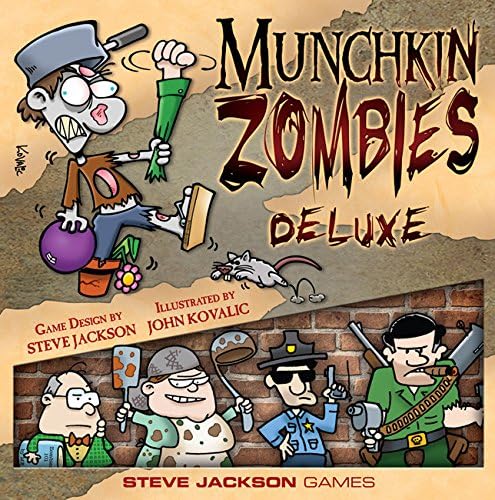 Steve Jackson Games "Munchkin Zombies Deluxe Card Game