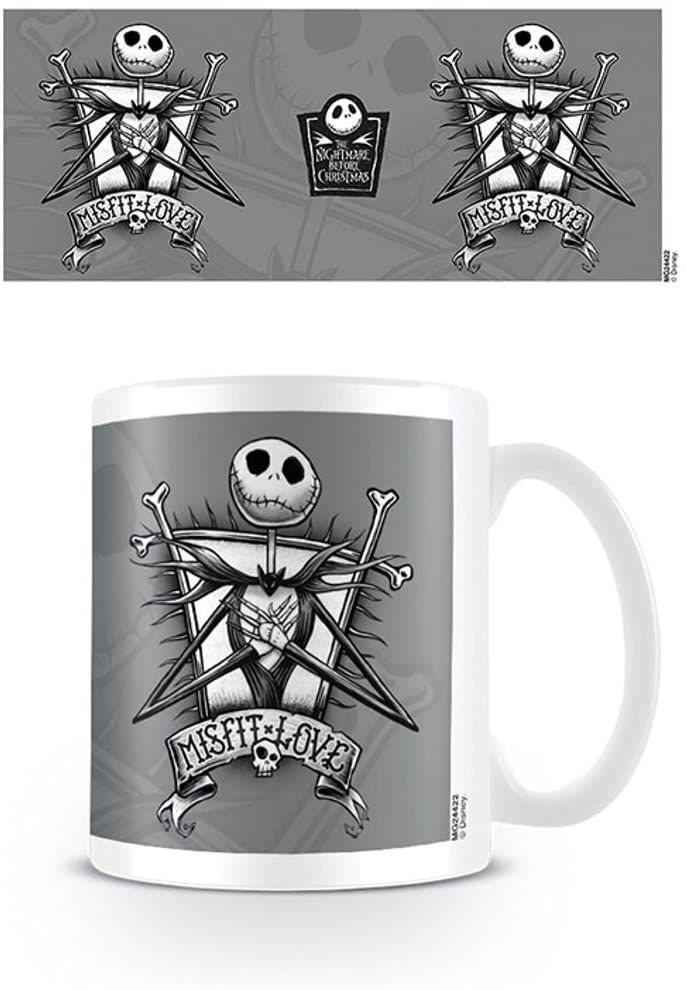 Pyramid Nightmare Before Christmas MG24422 Tazza, porcellana, multicolore