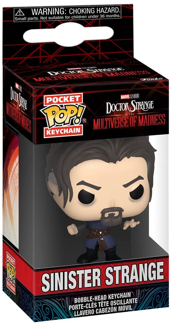 Marvel: Doctor Strange Multiverse of Madness - Sinister Strange Funko 62403 Pop! Key Chain