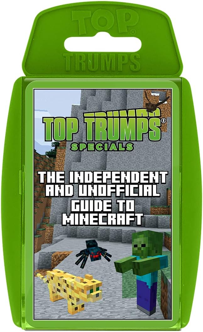 Independent & Unofficial Guide To Minecraft Top Trumps Specials Card Game