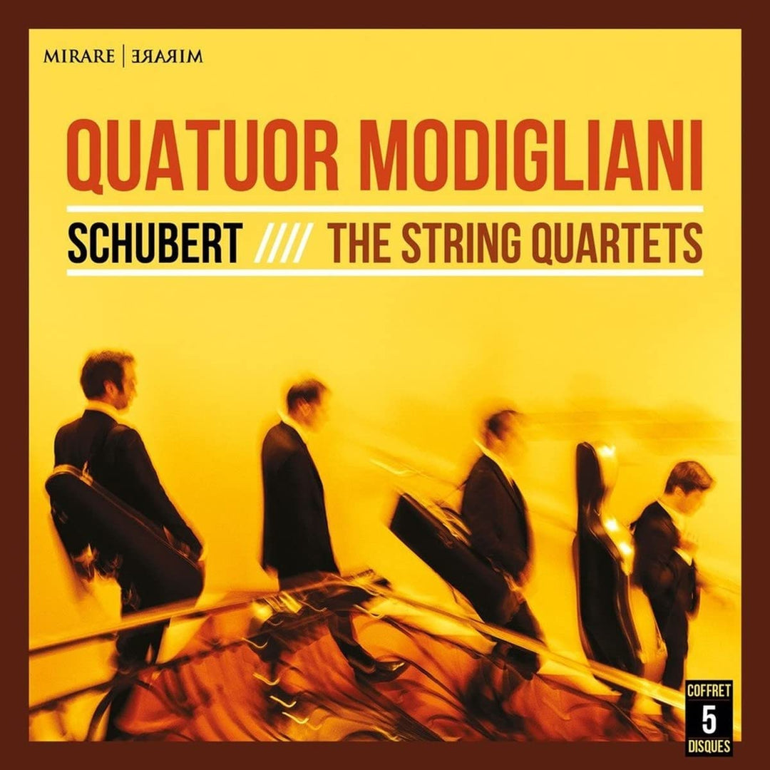 Quatuor Modigliani - Schubert: The Complete String Quartets [Audio CD]