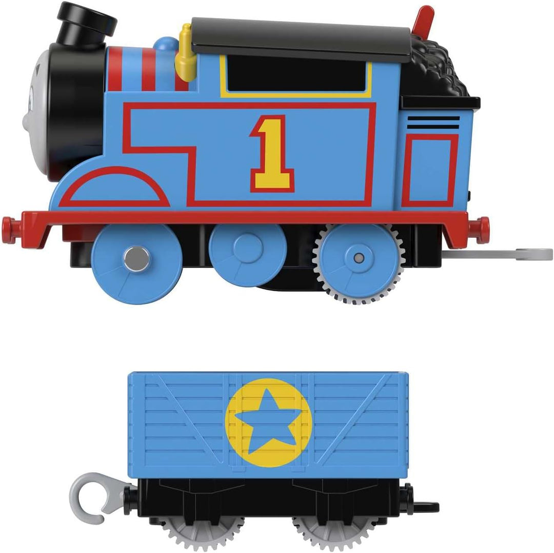 Thomas & Friends Motorized Toy Train Thomas Battery-Powered Engine with Cargo for Preschool Pretend Play