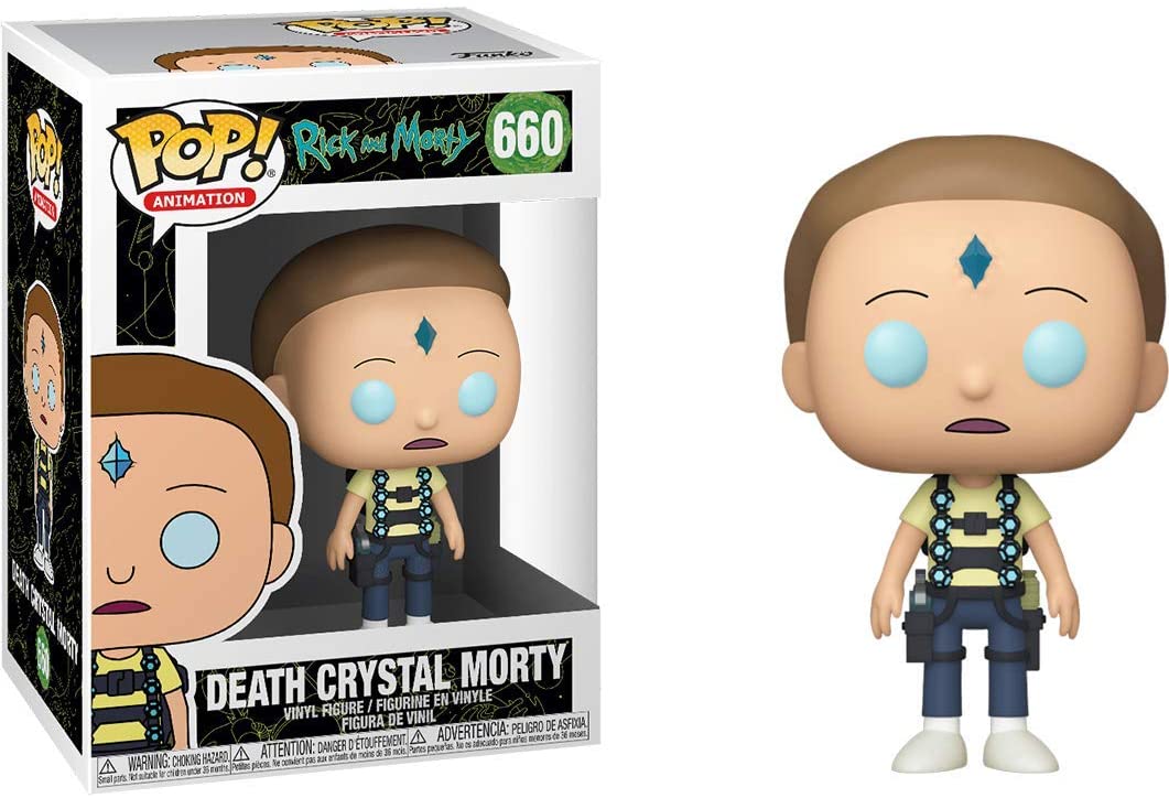 Rick &amp; Morty Death Crystal Morty Funko 44249 Pop! Vinyl #660