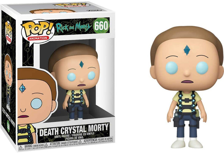 Rick &amp; Morty Death Crystal Morty Funko 44249 Pop! Vinyl #660