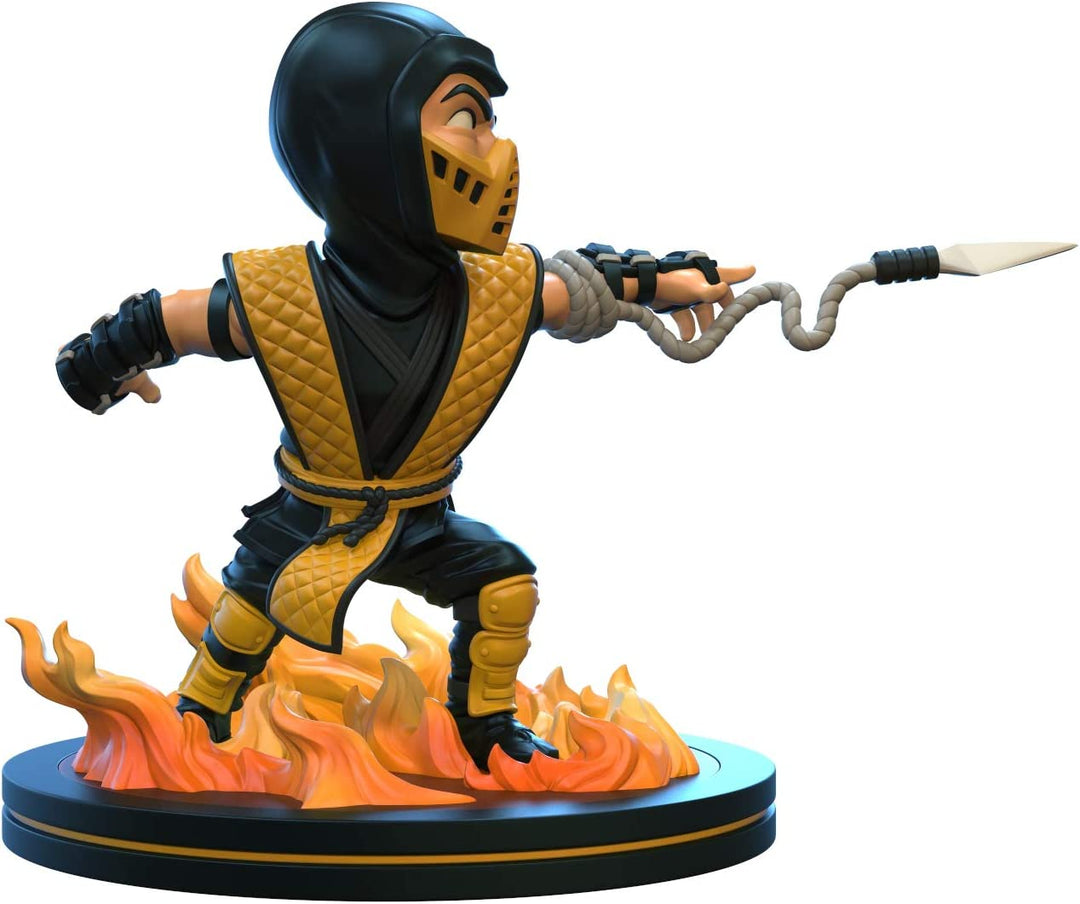 Quantum Mechanix Mortal Kombat Scorpion Q-Fig Figure