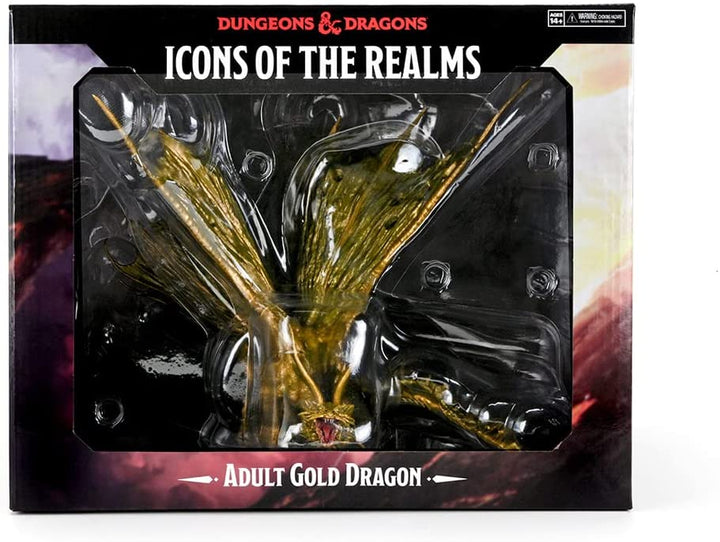 D&amp;D: Icons of The Realms: Gold Dragon Premium-Figur für Erwachsene