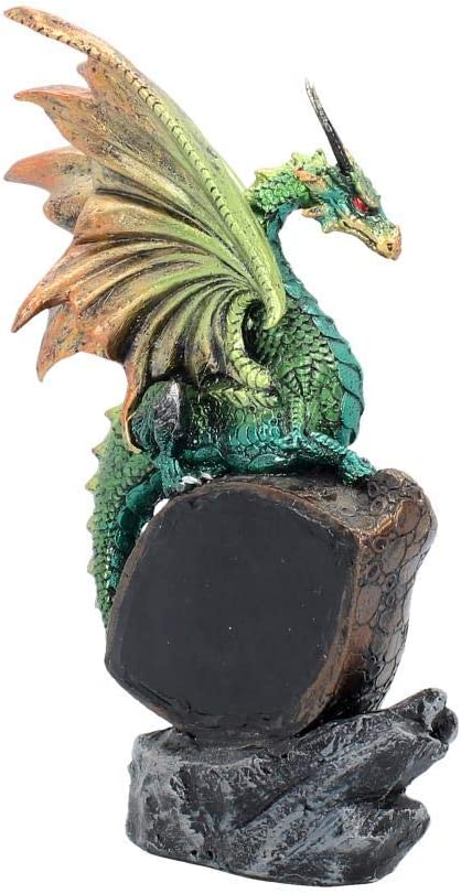 Nemesis Now U2023F6 Eye Of The Dragon Green Figurine 25cm Green