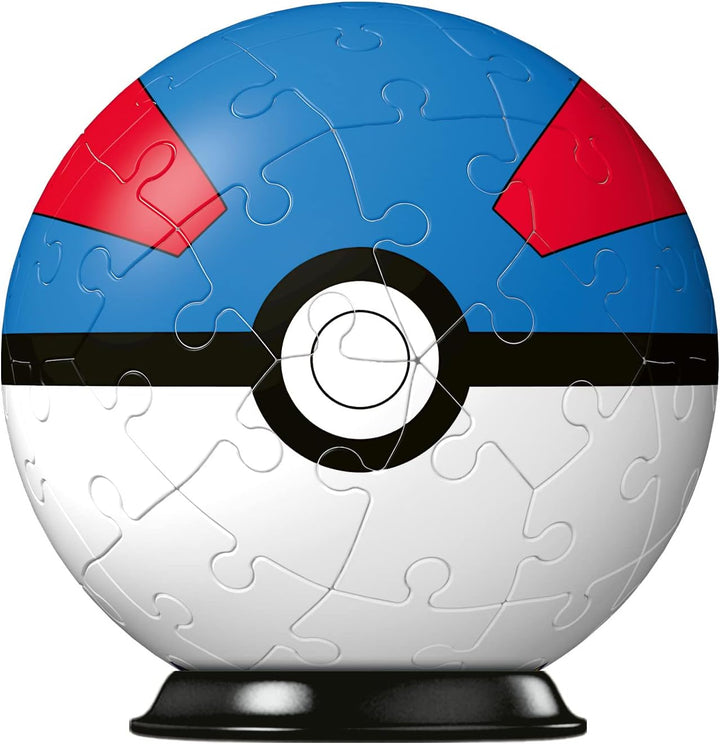 Ravensburger Pokemon Great Ball – 3D-Puzzleball für Kinder ab 6 Jahren