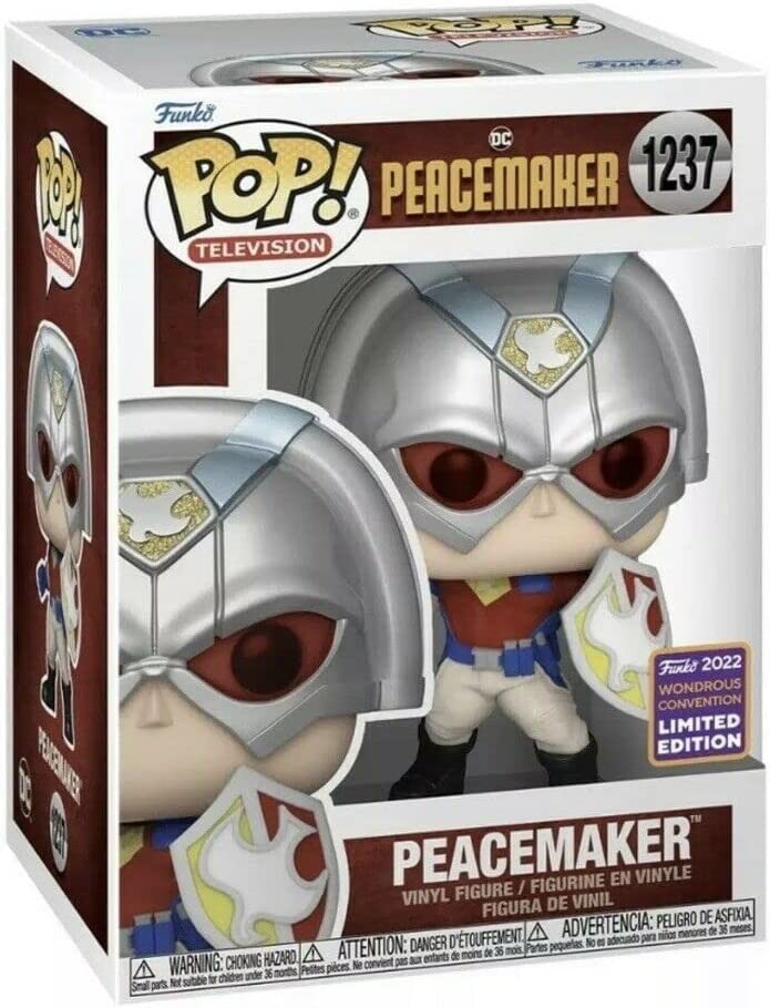 Peacemaker with Shield Vinyl Exclusive Funko 63681 Pop! Vinyl #1237