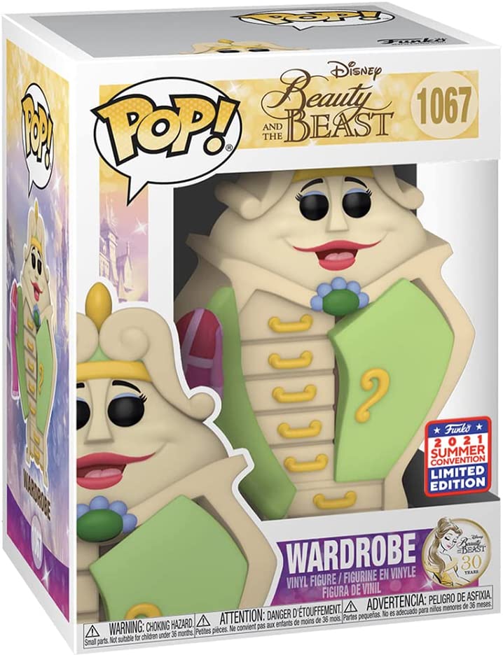 Die Schöne und das Biest Garderobe Exkl. Funko 55551 Pop! Vinyl Nr. 1067