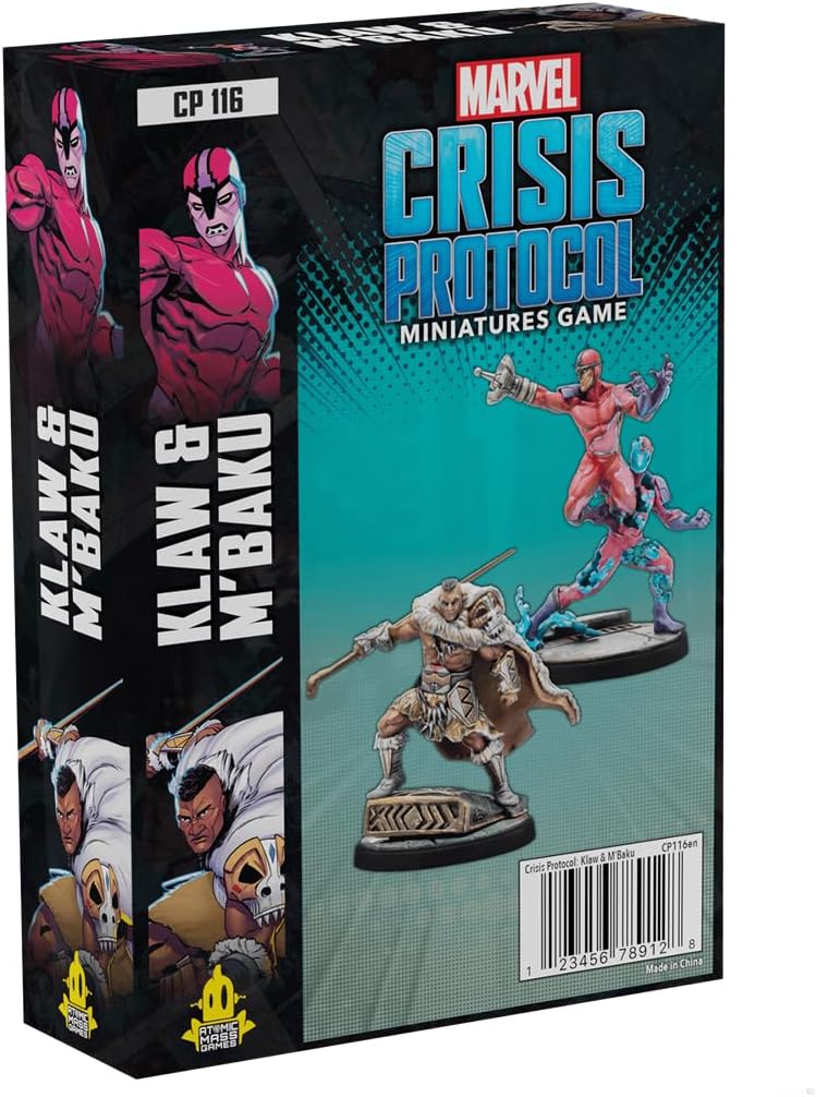 Marvel Crisis Protocol: Klaw &amp; M'Baku